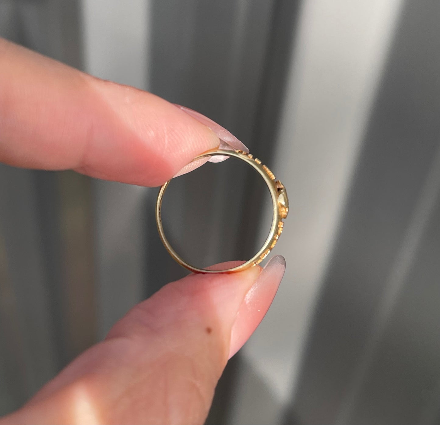 Antique Victorian/Edwardian MIZPAH Diamond Ring | 15ct Gold | c.1900–1910