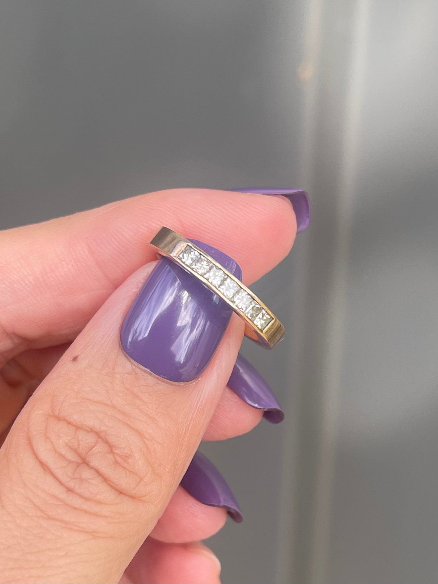 0.5ct Diamond Band In 9ct Yellow Gold