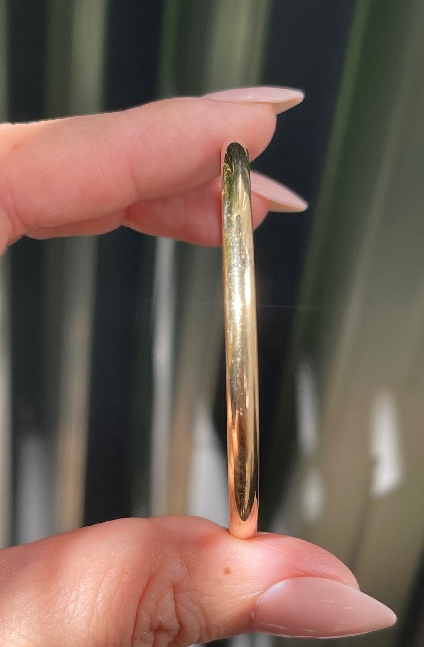 Very Small Sized Bangle Bangle In 9ct Yellow Gold