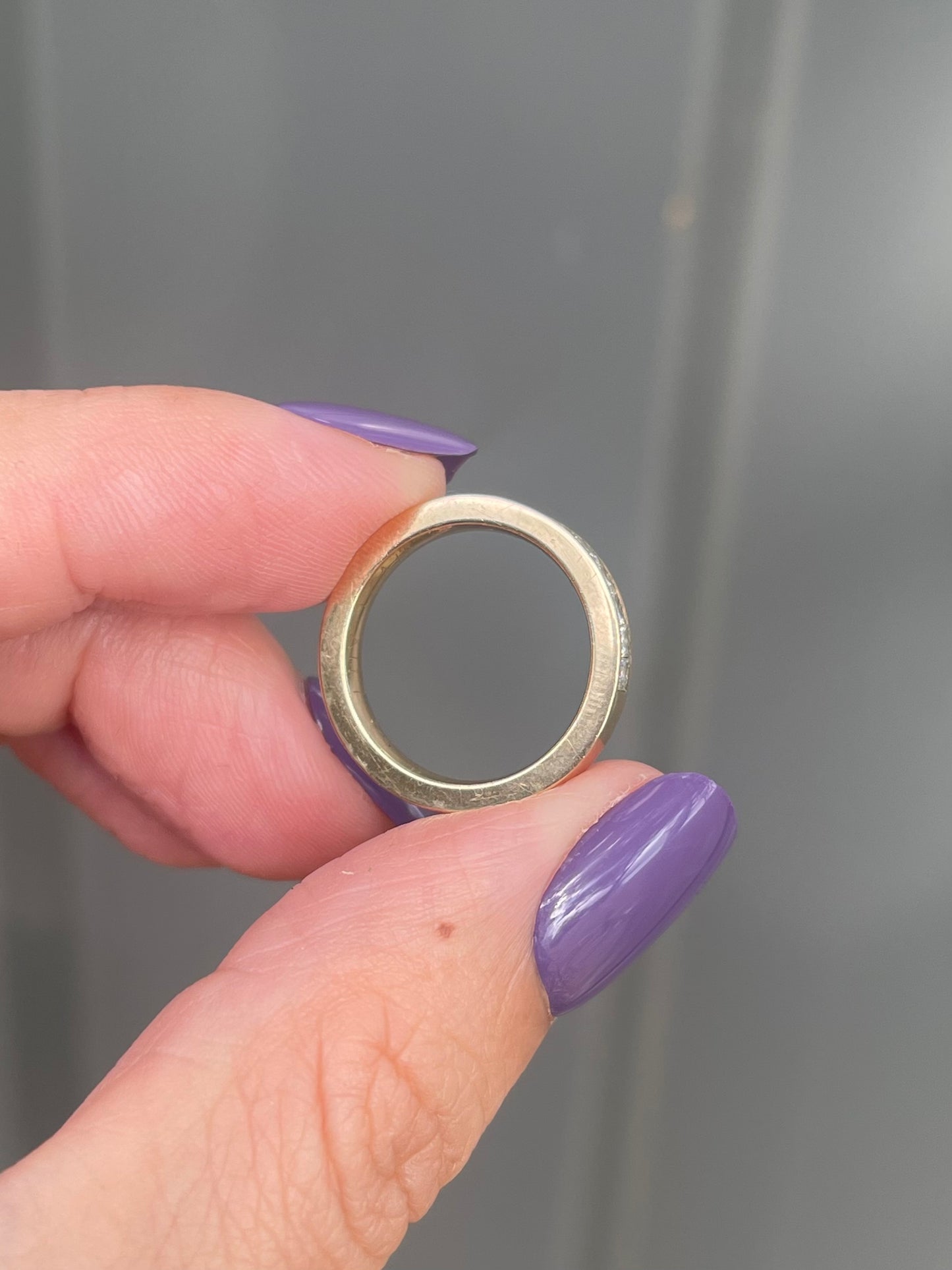 0.5ct Diamond Band In 9ct Yellow Gold