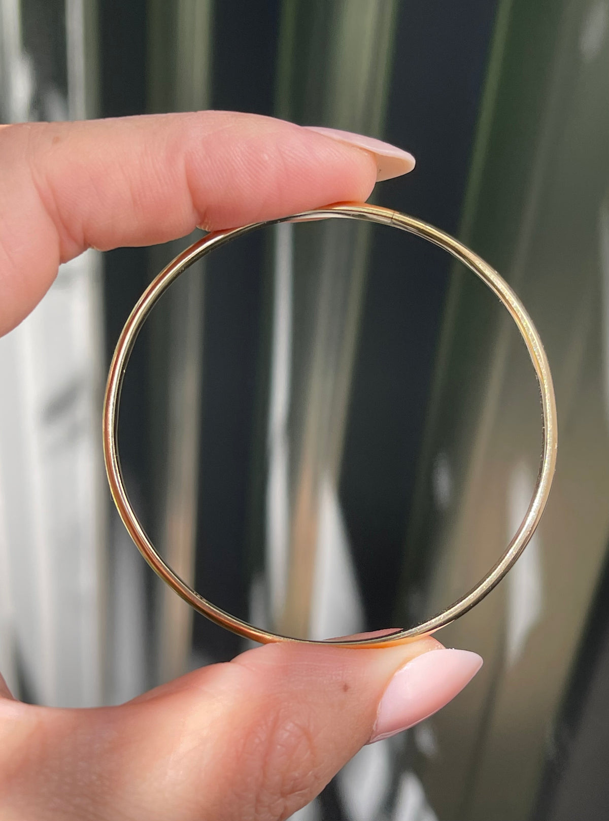Very Small Sized Bangle Bangle In 9ct Yellow Gold