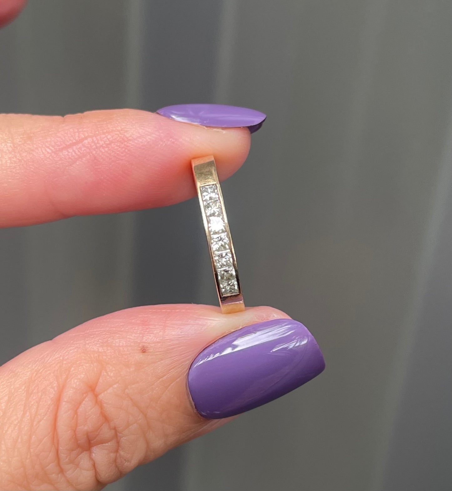 0.5ct Diamond Band In 9ct Yellow Gold