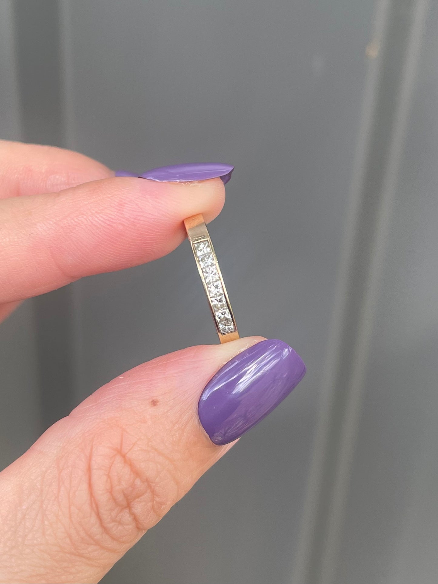 0.5ct Diamond Band In 9ct Yellow Gold