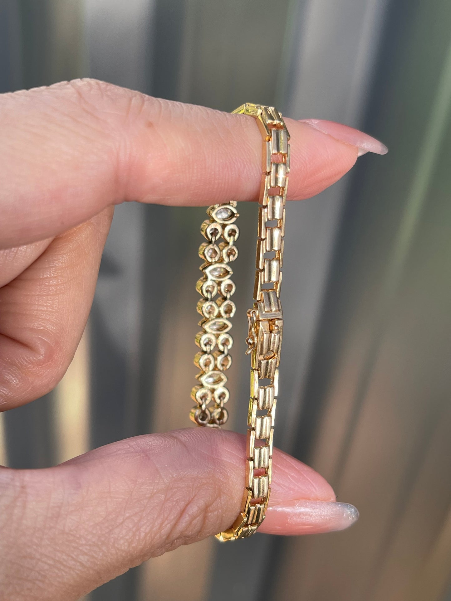 1.25ct Natural Diamond Bracelet In 14ct Yellow Gold